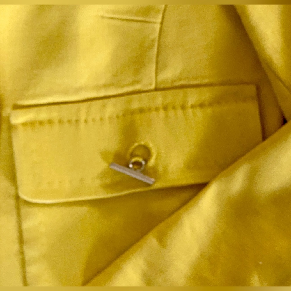 Beautiful 3.1 Phillip Lim Yellow Ladies Style Jacket Size 2 - Like New - Picture 4 of 8
